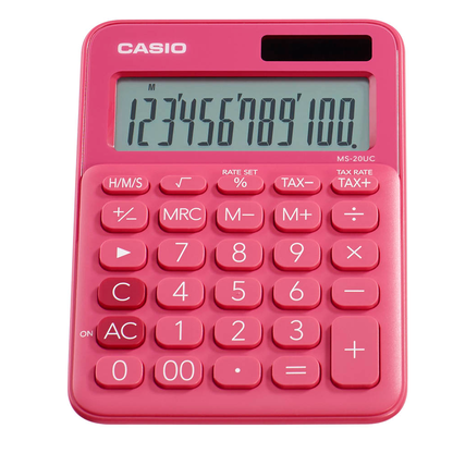 Artikelbild 4 für CASIO MS-20UC Tischrechner pink, Artikelnummer 435988