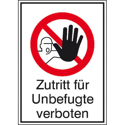 Artikelbild für SafetyMarking® Verbotsaufkleber 