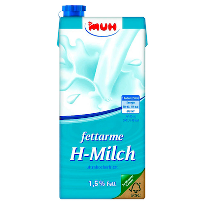 Artikelbild 2 für AKTION: MUH Milch 1,5 % 12x 1,0 l, Artikelnummer 455099