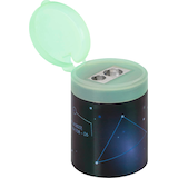 Artikelbild 1 für BRUNNEN Dosenspitzer doppelt Robot Hero blau, Artikelnummer 689826