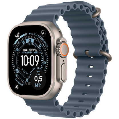Artikelbild für Apple Watch Ultra 3 Ocean Armband maritimblau, natur, Artikelnummer 715179