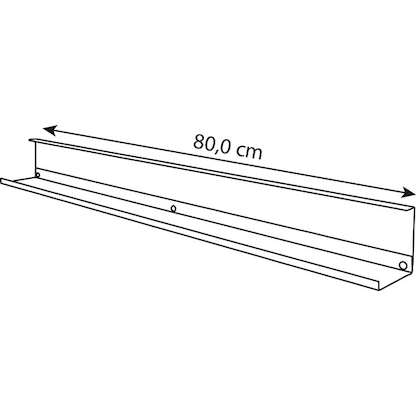 Artikelbild 2 für Kerkmann Move Kabelkanal 80,0 cm weiß, Artikelnummer 382919