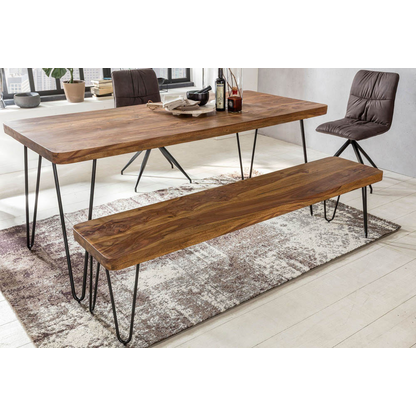 Artikelbild 4 für WOHNLING Sitzbank WL1.507 sheesham Holz 120,0 cm, Artikelnummer 544672