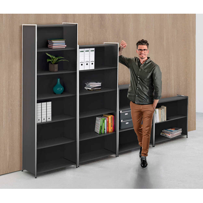 Artikelbild 11 für Kerkmann Aktenregal Lago weiß 80,0 x 38,0 x 220,0 cm, 1 St., Artikelnummer 308371