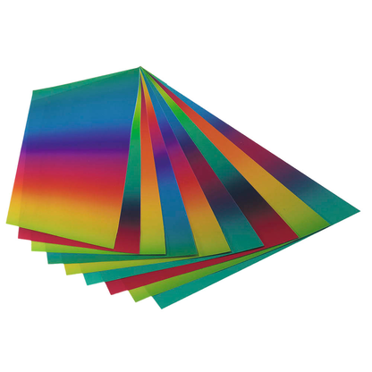 Artikelbild 2 für folia Tonpapier Regenbogen farbsortiert 100 g/qm 10 St., Artikelnummer 962151