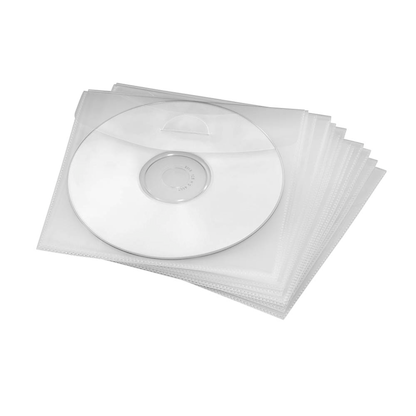 Artikelbild 2 für hama 1er CD-/DVD-Hüllen transparent, 50 St., Artikelnummer 624569