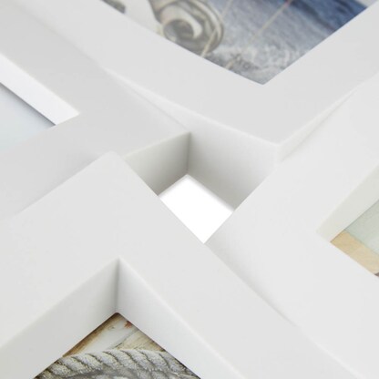 Artikelbild 5 für relaxdays Collage-Bilderrahmen weiß 47,5 x 33,0 cm, 1 St., Artikelnummer 521887