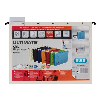 Artikelbild 4 für ELBA Hängemappen chic ULTIMATE chamois, 5 St., Artikelnummer 602060