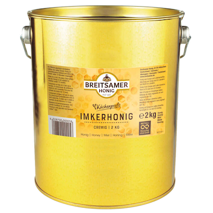 Artikelbild für BREITSAMER HONIG CREMIG Honig, 2,0 kg, Artikelnummer 803797