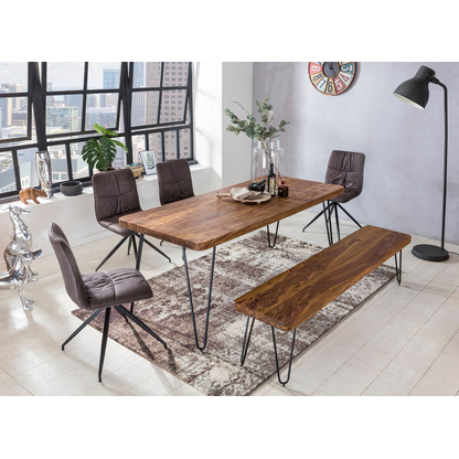 Artikelbild 6 für WOHNLING Sitzbank WL1.507 sheesham Holz 120,0 cm, Artikelnummer 544672