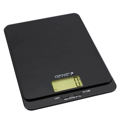Artikelbild 2 für GENIE Briefwaage DLS 5 schwarz für max. 5,0 kg, Artikelnummer 220248