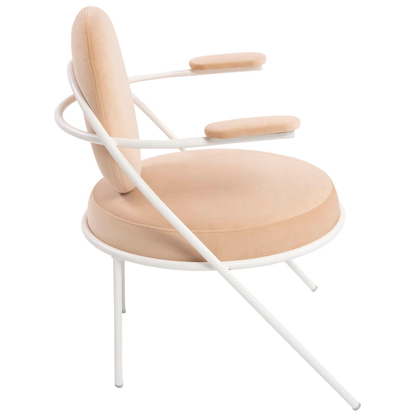 Artikelbild 2 für meet powered by PAPERFLOW Sessel SATURNE elfenbein weiß Stoff 70,0 x 73,0 x 88,0 cm, 1 St., Artikelnummer 231698