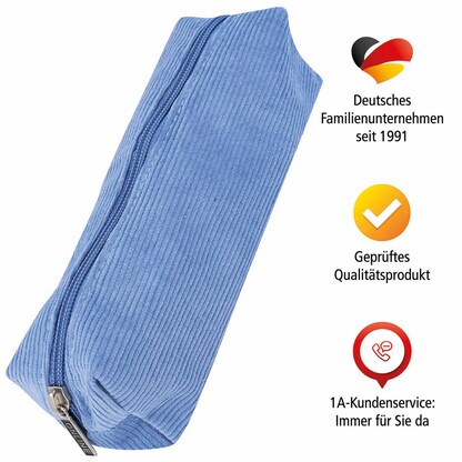 Artikelbild 3 für ONLINE® Schlampermäppchen blau, 22,0 x 7,0 cm, Artikelnummer 237739