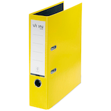 Artikelbild 1 für VON LEITZ Ordner gelb Karton 8,0 cm DIN A4, 1 St., Artikelnummer 635647
