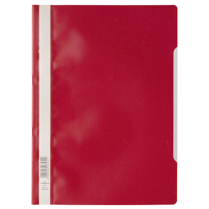 Artikelbild für DURABLE Schnellhefter 2573 Kunststoff rot DIN A4, 10 St., Artikelnummer 903500