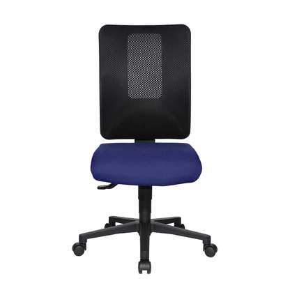 Artikelbild 2 für Topstar Bürostuhl Open X (N), OX1000 G260 Stoff blau, Gestell schwarz, Artikelnummer 683817