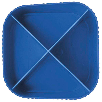 Artikelbild 3 für HAN Stiftehalter Re-X-LOOP blau 100% Recyclingmaterial 4 Fächer 11,1 x 12,1 x 10,6 cm, Artikelnummer 440451