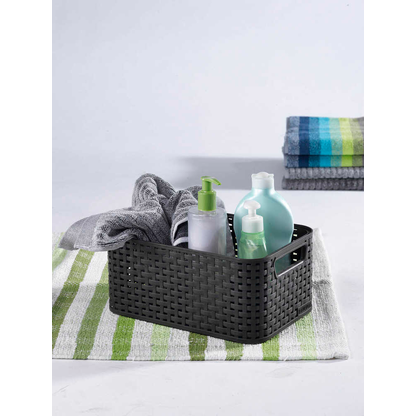 Artikelbild 2 für curver STYLE S Aufbewahrungsboxen anthrazit 29,1 x 19,8 x 14,2 cm, 3 St., Artikelnummer 744819