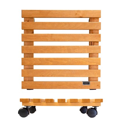 Artikelbild 4 für WAGNER® design yourself Pflanzenroller NATURE GH 0835 Holz hellbraun quadratisch 35,0 x 8,2 cm, 1 St., Artikelnummer 419752