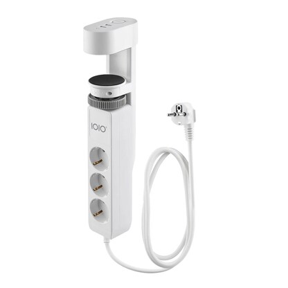 Artikelbild für IOIO SL 3000 3-fach Tischsteckdose 1,5 m weiß mit USB-Buchse, Artikelnummer 508829