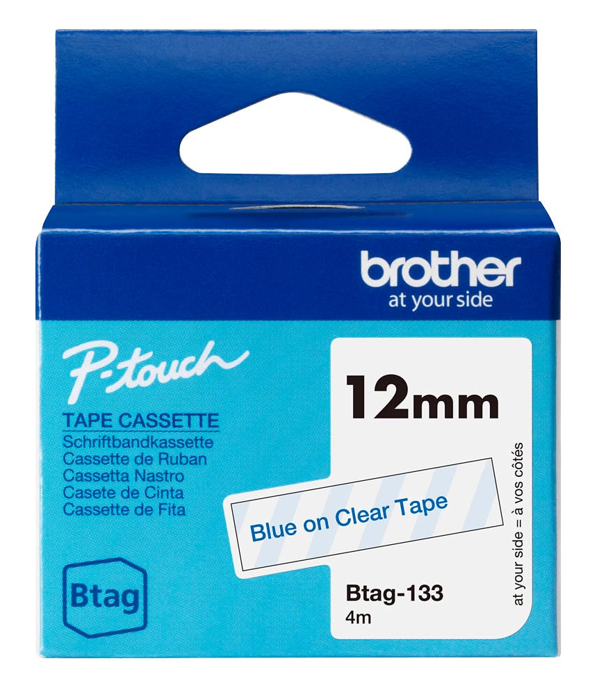 Schriftband als Ersatz für Brother TZE-FA5 24mm Blau auf Weiß, Aufbügelband | 800115846 Schriftband als Ersatz für Brother TZE-FA5 24mm Blau auf Weiß, Aufbügelband | 800115846
