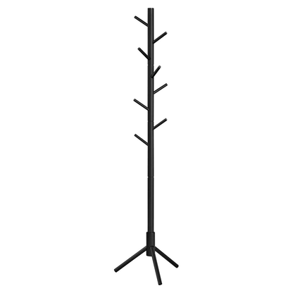 Artikelbild für VASAGLE Kleiderständer schwarz Holz 8 Haken 47,0 x 175,0 cm, Artikelnummer 260776