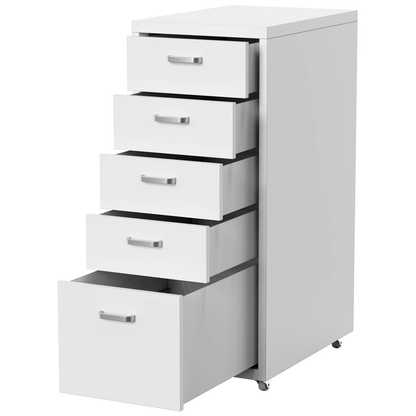 Artikelbild 4 für FlexiSpot Rollcontainer weiß 5 Auszüge 28,0 x 41,0 x 69,0 cm, Artikelnummer 656369