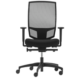 Artikelbild 1 für Dauphin Bürostuhl @Just evo mesh, AJ 5776_SLP Stoff schwarz, Gestell schwarz, Artikelnummer 125908