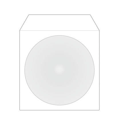 Artikelbild 3 für MediaRange 1er CD-/DVD-Hüllen weiß, 100 St., Artikelnummer 352702
