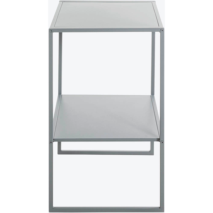 Artikelbild 5 für HAKU Möbel Beistelltisch rechteckig Metall grau 45,0 x 35,0 x 60,0 cm, 1 St., Artikelnummer 200327