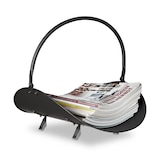 Artikelbild 1 für relaxdays Kaminholzkorb schwarz 38,0 x 48,0 x 40,0 cm, 1 St., Artikelnummer 643862