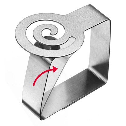 Artikelbild 2 für WESTMARK Tischtuchklammern silber, 4 St., Artikelnummer 997092