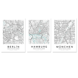 Artikelbild 1 für LUMA Poster-Set Stadtplan, Karton, Artikelnummer 114896