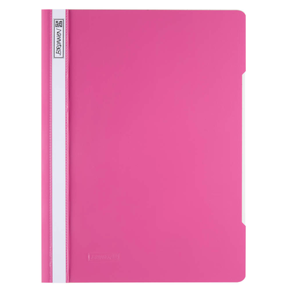 Artikelbild für BRUNNEN Schnellhefter Kunststoff pink DIN A4 überbreit, 1 St., Artikelnummer 924790