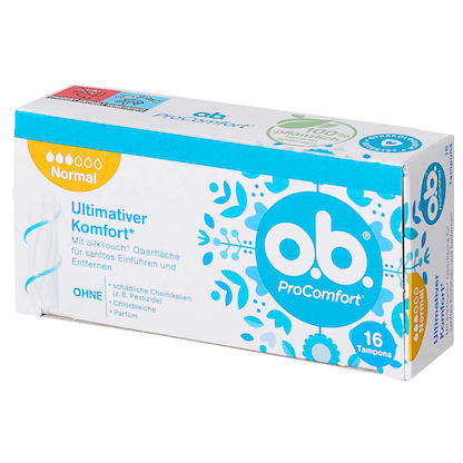 Artikelbild 3 für o.b. Tampons ProComfort Normal für mittlere/stärkere Periode, 16 St., Artikelnummer 537919