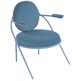 Artikelbild 1 für meet powered by PAPERFLOW Sessel SATURNE blau Kunstleder 70,0 x 73,0 x 88,0 cm, 1 St., Artikelnummer 231278