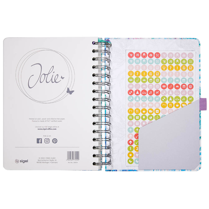 Artikelbild 9 für SIGEL Buchkalender Jolie 2026 Underwater Miracles, 1 St., Artikelnummer 568669