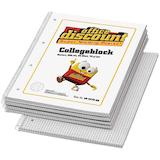 Artikelbild 1 für office discount Collegeblöcke kariert DIN A4 Innenrand, 5 Blöcke, Artikelnummer 203075