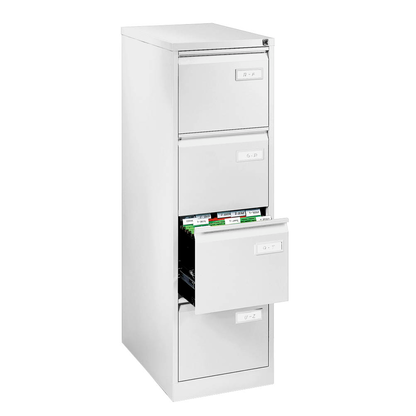 Artikelbild 5 für AKTION: BISLEY LIGHT Hängeregistraturschränke verkehrsweiß 4 Schubladen 41,3 x 62,2 x 132,1 cm, 3 St., Artikelnummer 102669