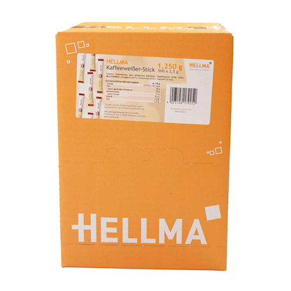 Artikelbild 6 für HELLMA Kaffeeweißer 29,8 % 500 x 2,5 g, Artikelnummer 213322