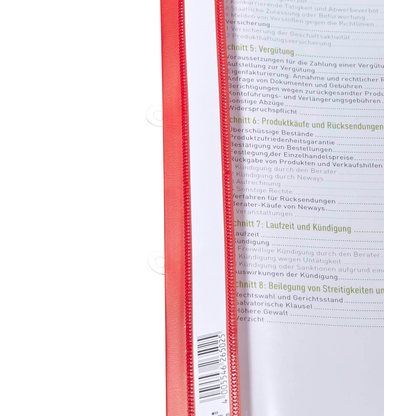 Artikelbild 10 für VELOFLEX Heftstreifen, selbstklebend weiß Kunststoff, 10 St., Artikelnummer 813030