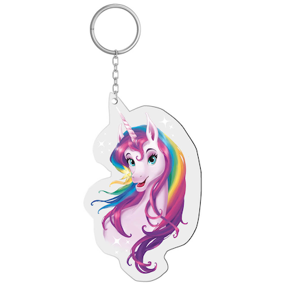 Artikelbild für ROTH Reflektor-Anhänger Einhornportrait rosa, Artikelnummer 580856