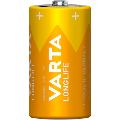 Artikelbild 2 für VARTA Batterien LONGLIFE Alkali-Mangan Baby C 1,5 V, 6 St., Artikelnummer 964148