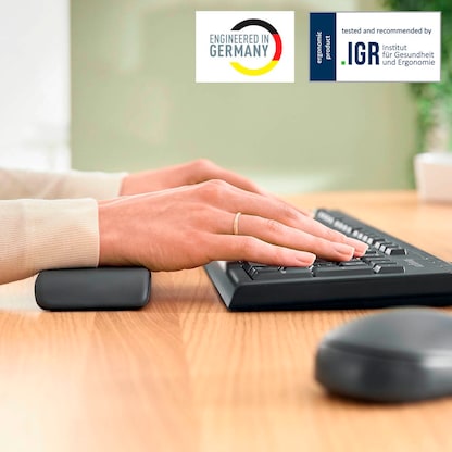 Artikelbild 6 für LEITZ Tastatur-Handballenauflage Ergo Cosy dunkelgrau, Artikelnummer 118077