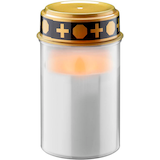 Artikelbild 1 für goobay Grablicht LED mit Timer weiß, 1 St., Artikelnummer 505162