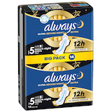 Artikelbild 1 für always Binden Ultra Secure Night Extra mit Flügeln für sehr starke Nächte, 14 St., Artikelnummer 585446