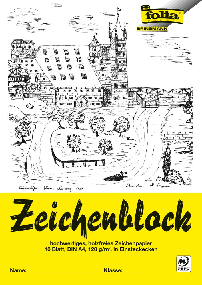 Canson Zeichenblock A3 – 20 Blätter, 150g – Ideal Für Zeichnen & Malen