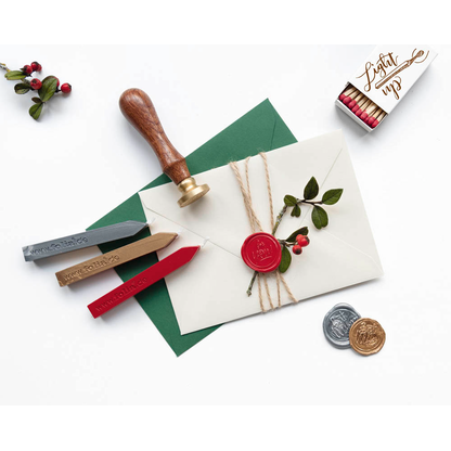 Artikelbild 9 für folia Siegel-Set rot, silber, gold, Artikelnummer 822231