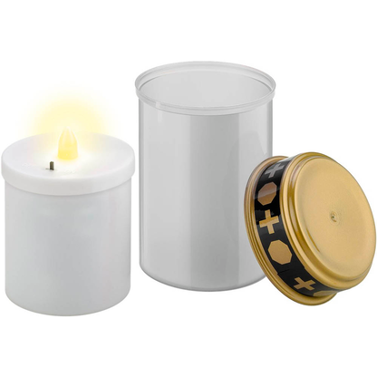 Artikelbild 2 für goobay Grablicht LED mit Timer weiß, 1 St., Artikelnummer 505162