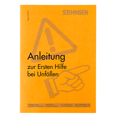 Artikelbild für SÖHNGEN Erste-Hilfe-Anleitung, 1 St., Artikelnummer 659433